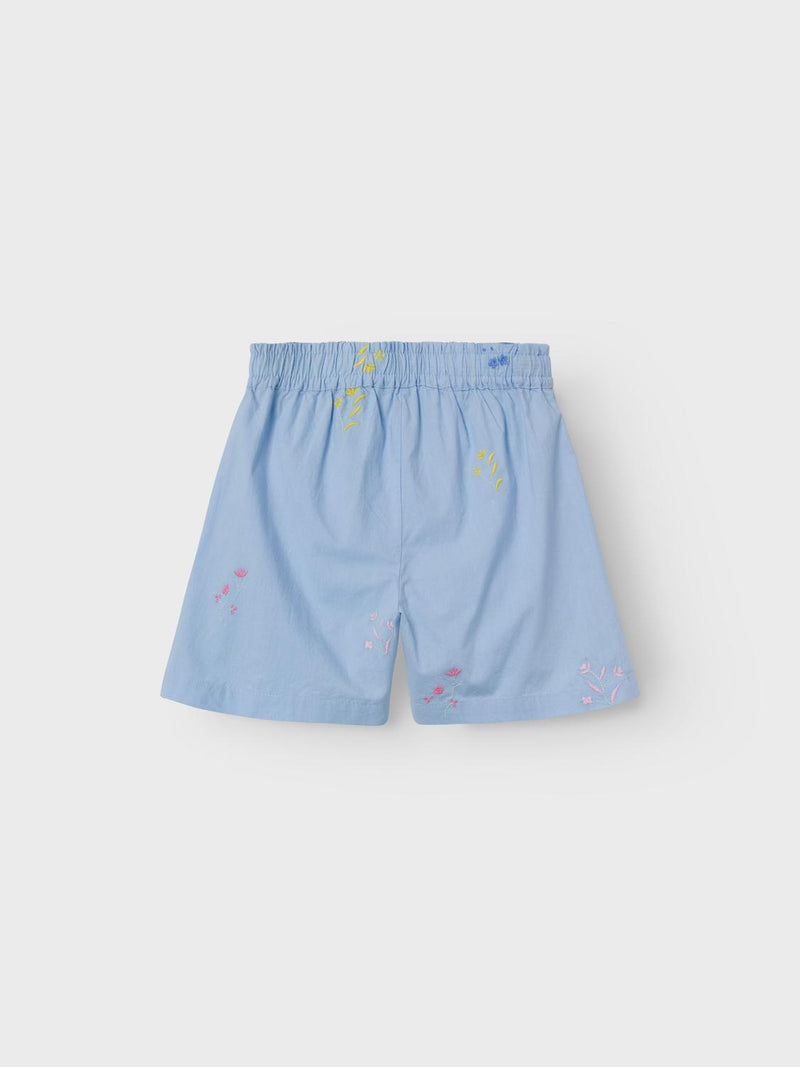 NKFFALOWER SHORTS blauw