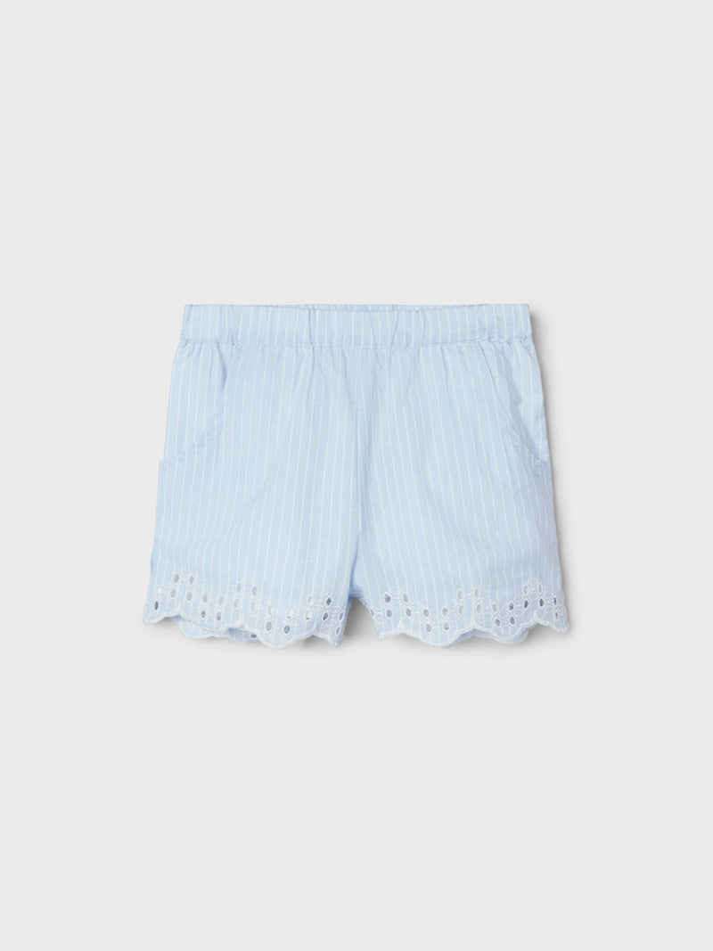 NMFFESINNE SHORTS blauw