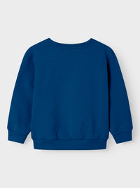 NMMBASSE SWEAT d blauw