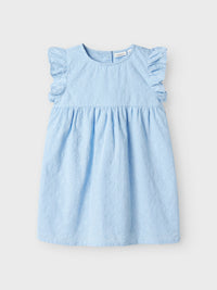 NMFDETINE DRESS blauw