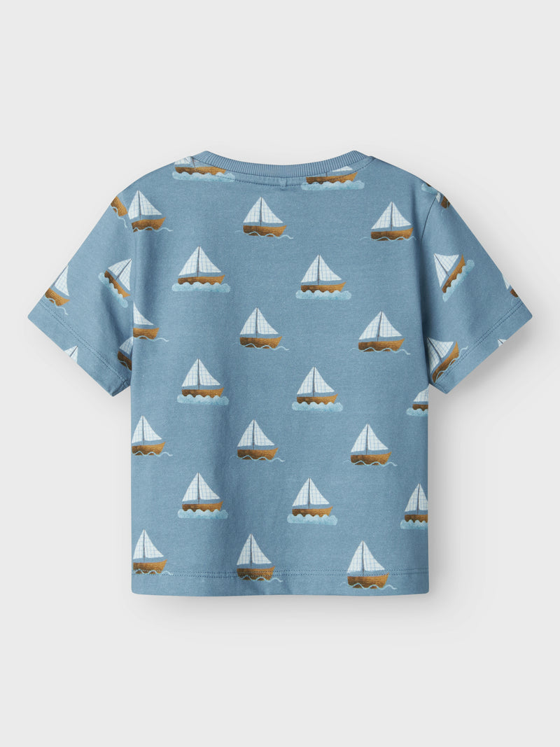 NMMFILLE TOP blauw