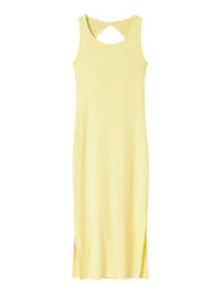 NKFJALGOS MAXI DRESS geel