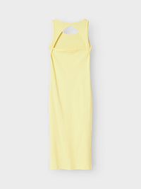 NKFJALGOS MAXI DRESS geel