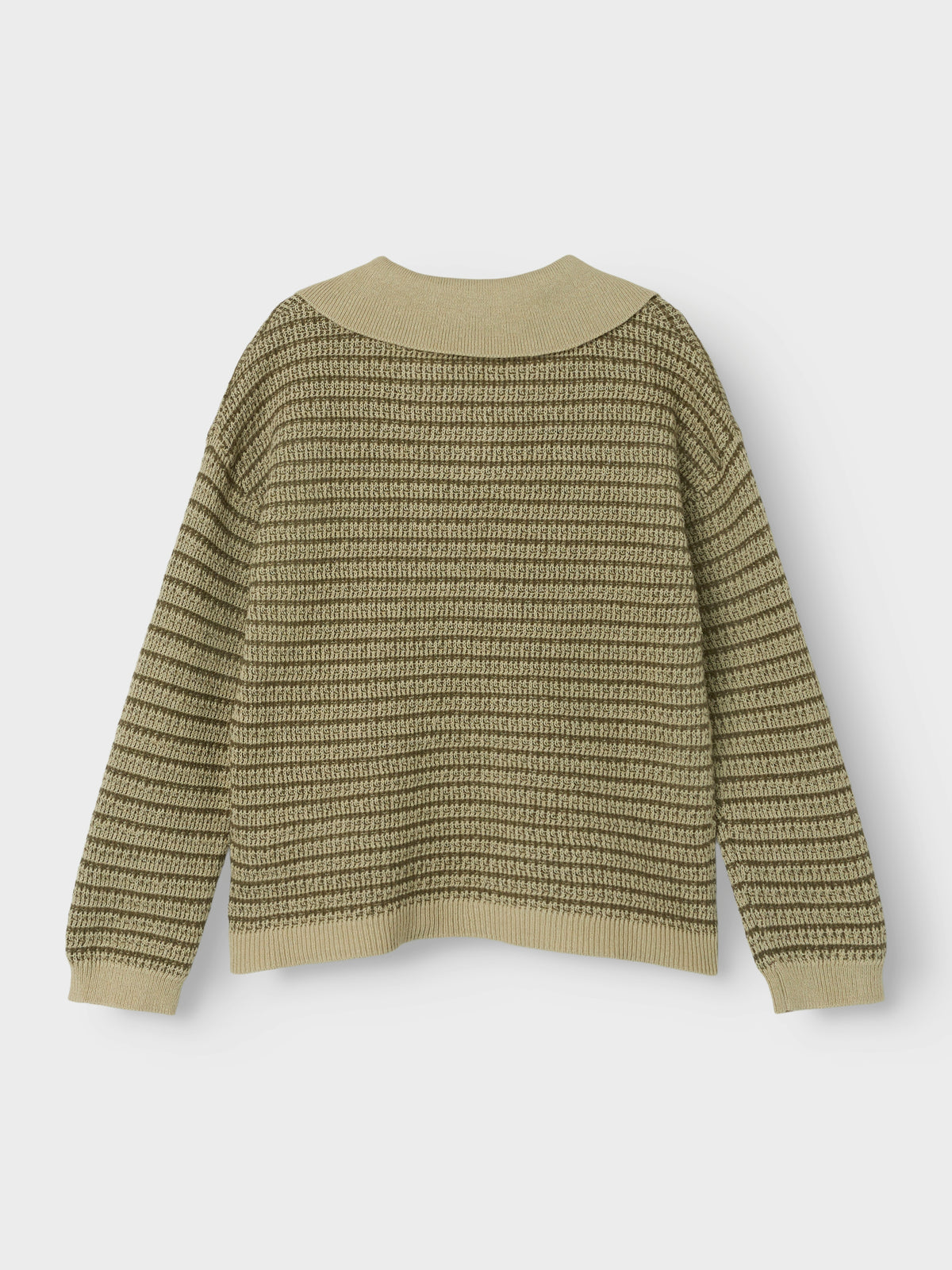 NMMBARKER KNIT POLO groen