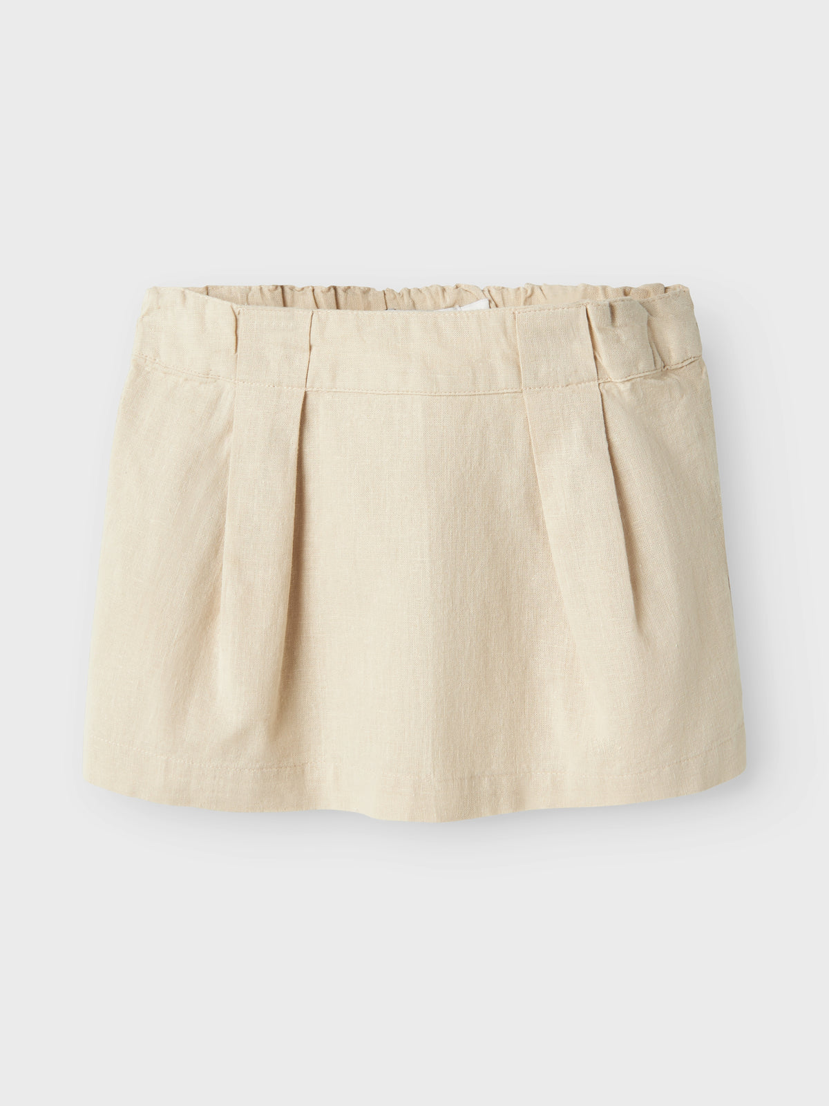 NMFFALINNEN SHORT ecru