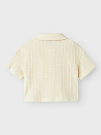 NMFFEEL SHIRT ecru