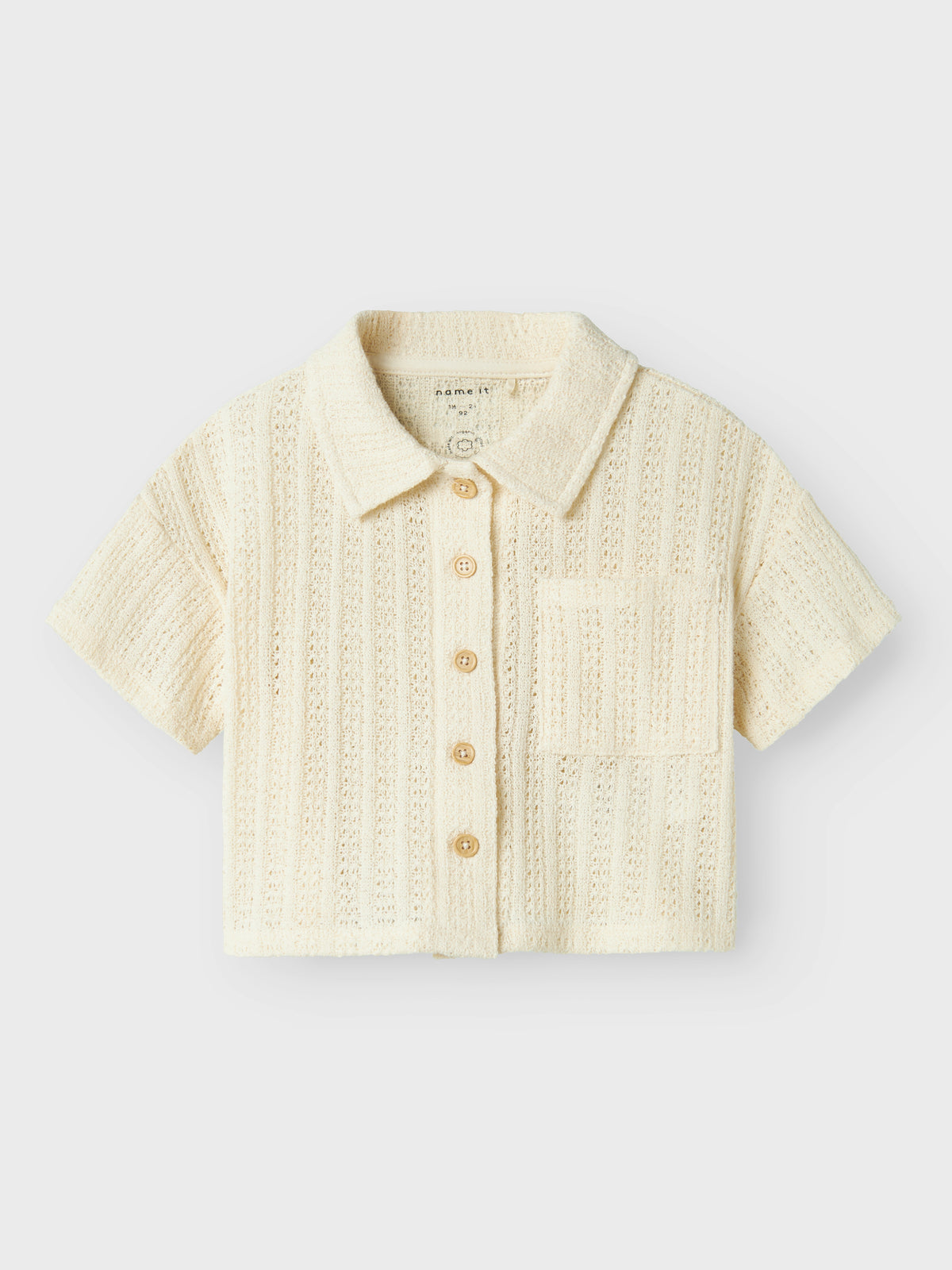NMFFEEL SHIRT ecru