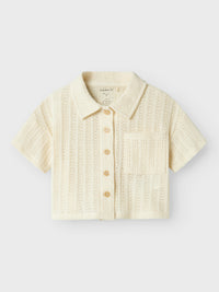 NMFFEEL SHIRT ecru