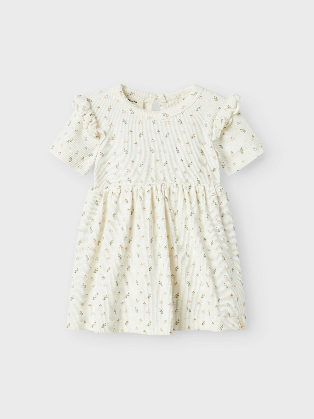 NBFGAGO KEF DRESS ecru/bloem