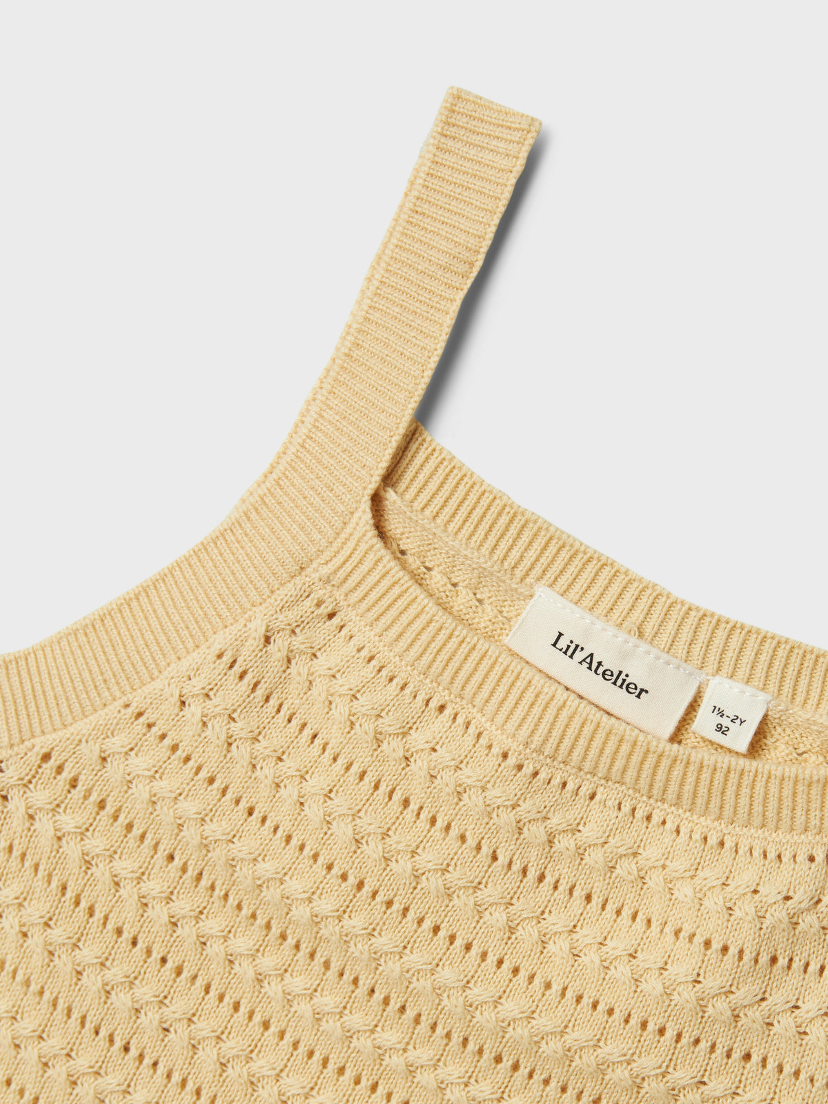 NMFHOPE KNIT TOP geel