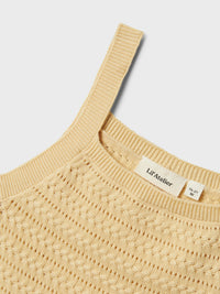 NMFHOPE KNIT TOP geel