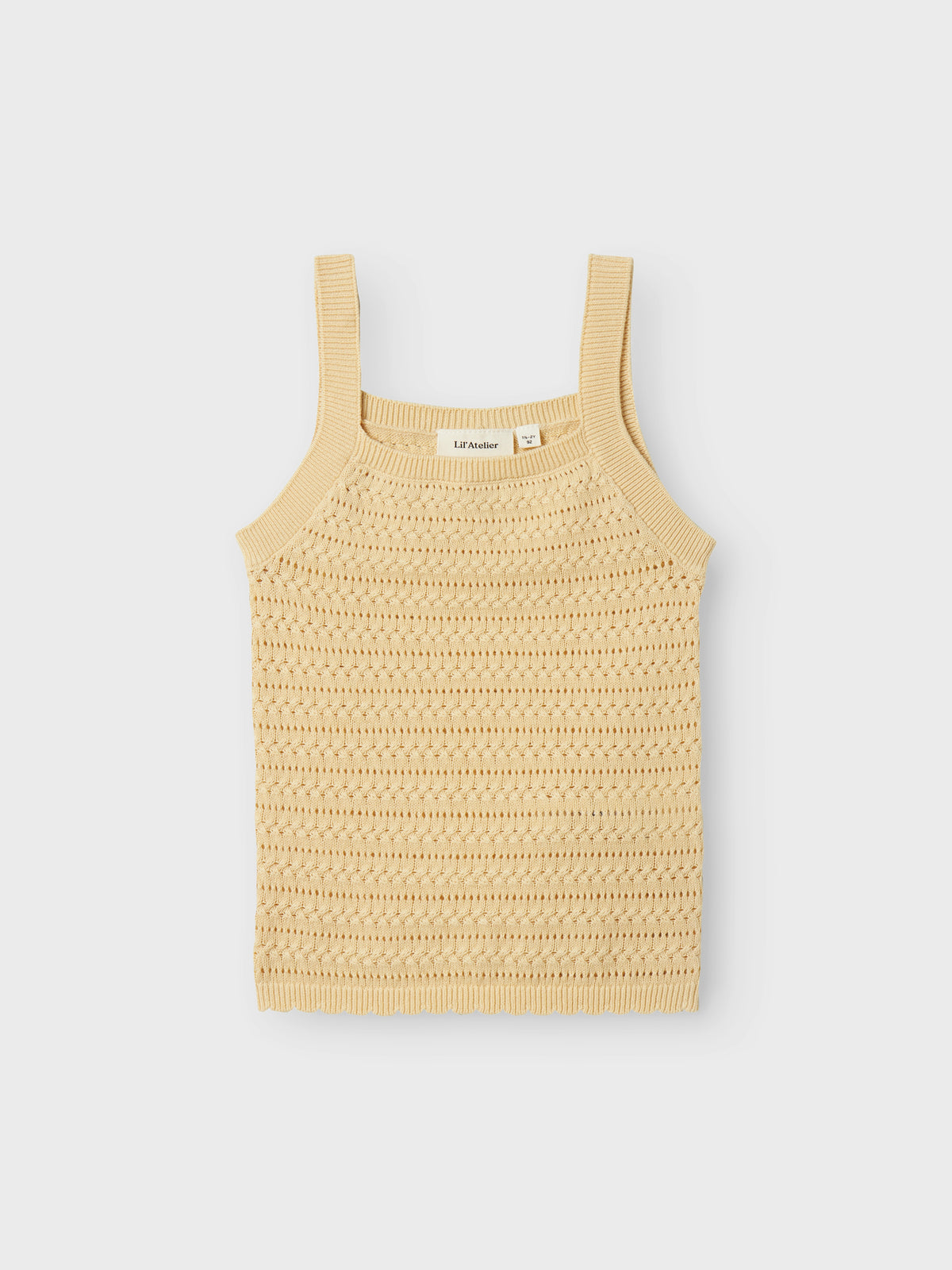 NMFHOPE KNIT TOP geel