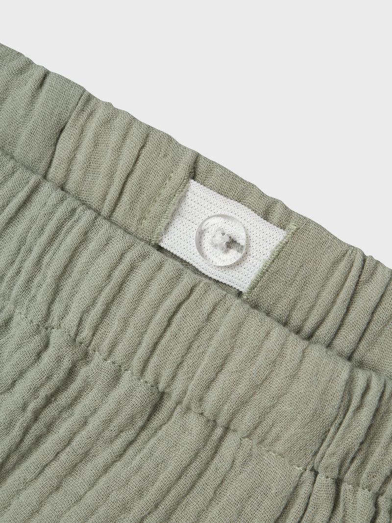 NMMJANU SHORTS groen