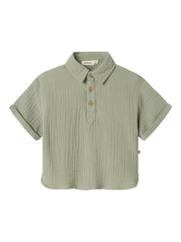 NMMJANU SHIRT groen