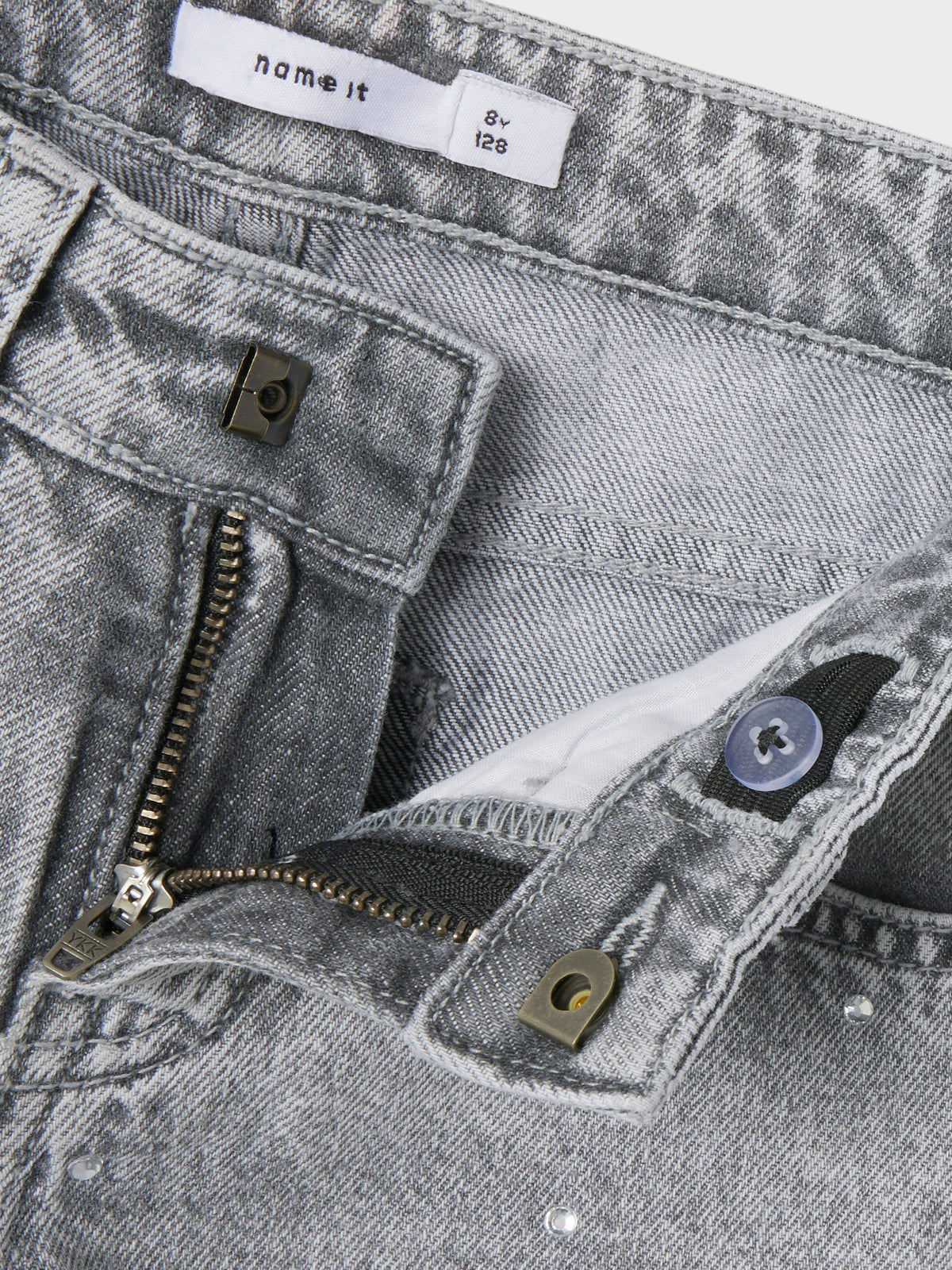 NKFROSE RHINE JEANS 3366 grijs