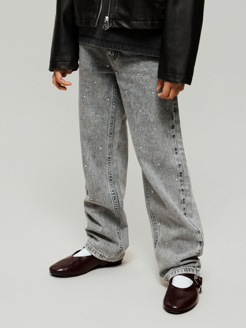 NKFROSE RHINE JEANS 3366 grijs