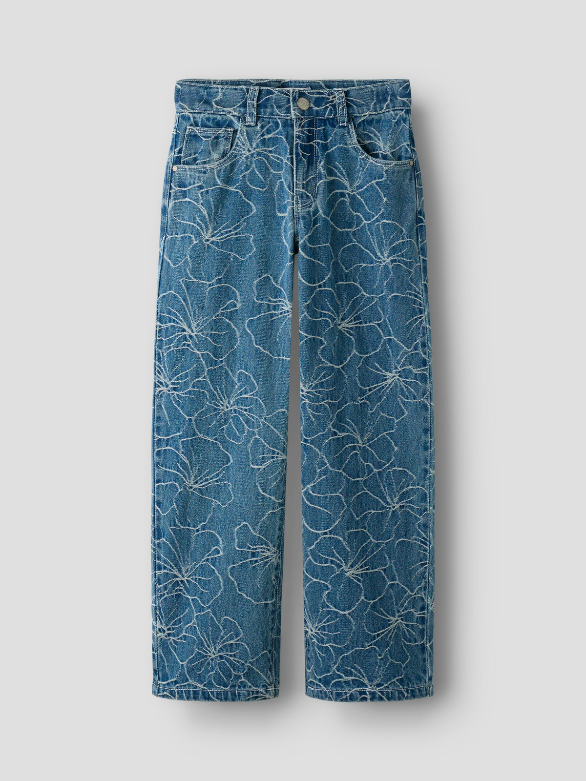 NKFROSE WIDE JEANS 2928 jeans + bloem