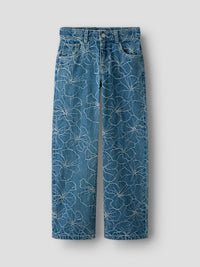 NKFROSE WIDE JEANS 2928 jeans + bloem