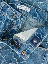 NKFROSE WIDE JEANS 2928 jeans + bloem