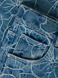 NKFROSE WIDE JEANS 2928 jeans + bloem