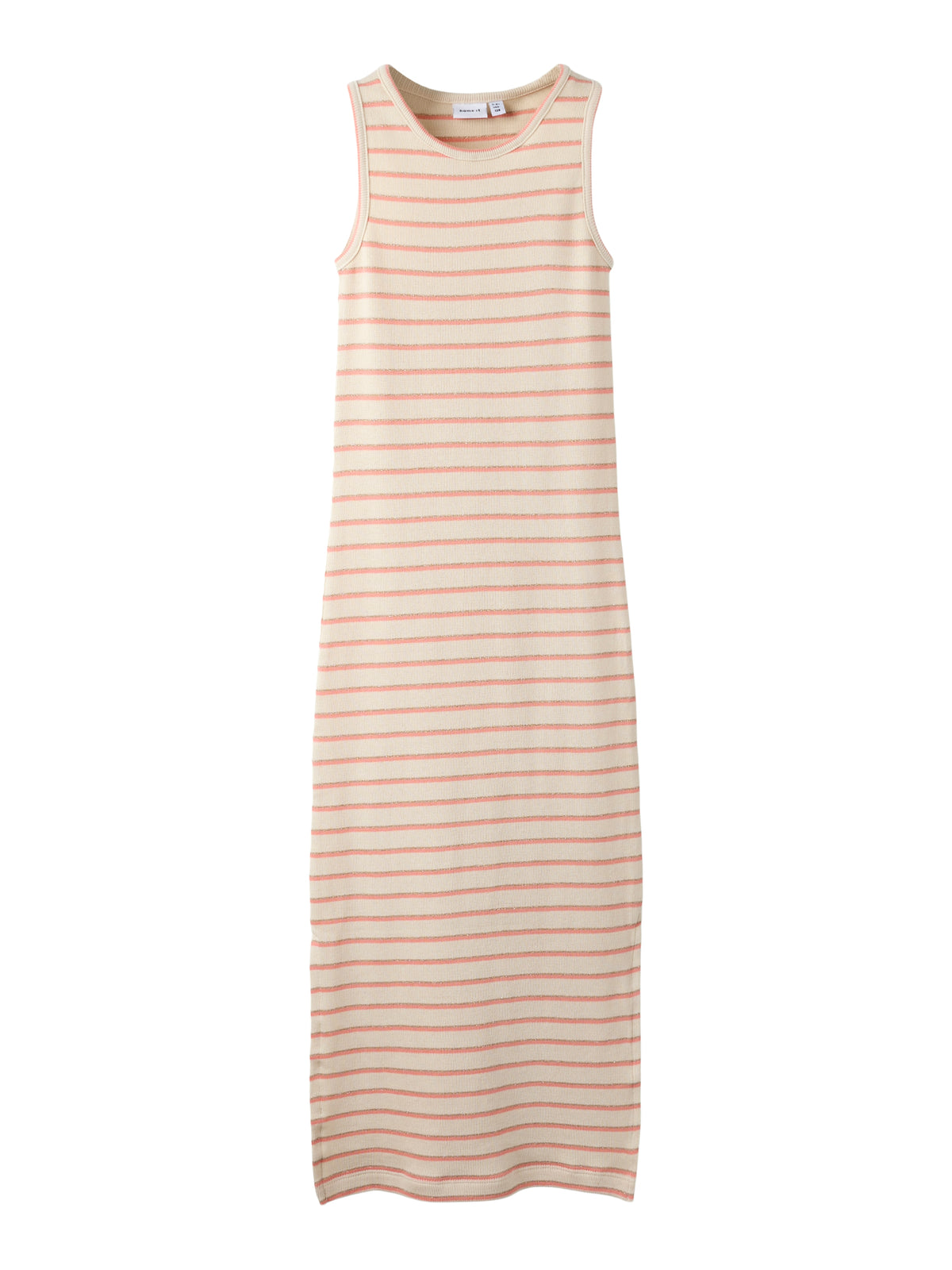 NKFFELICIA MAXI DRESS oranje streep