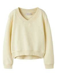 NKFDIVORA SWEAT geel