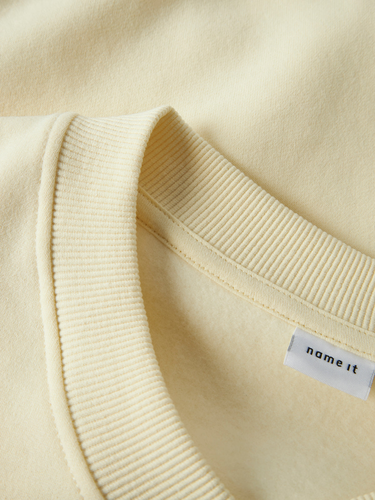 NKFDIVORA SWEAT geel