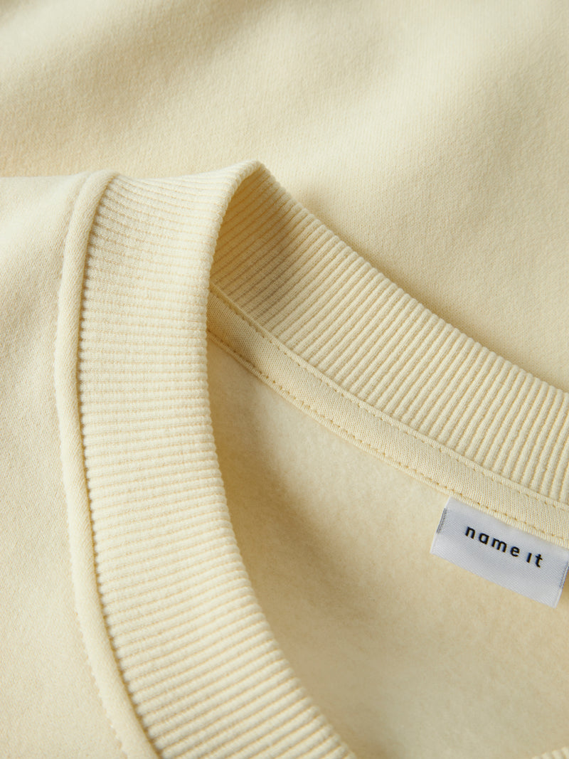 NKFDIVORA SWEAT geel