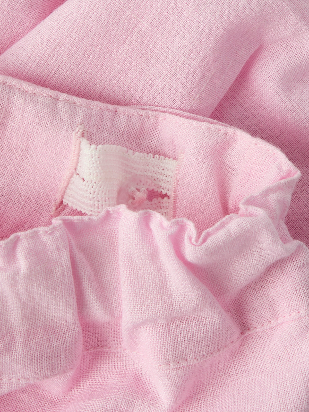 NMFFALINNEN SHORT roze