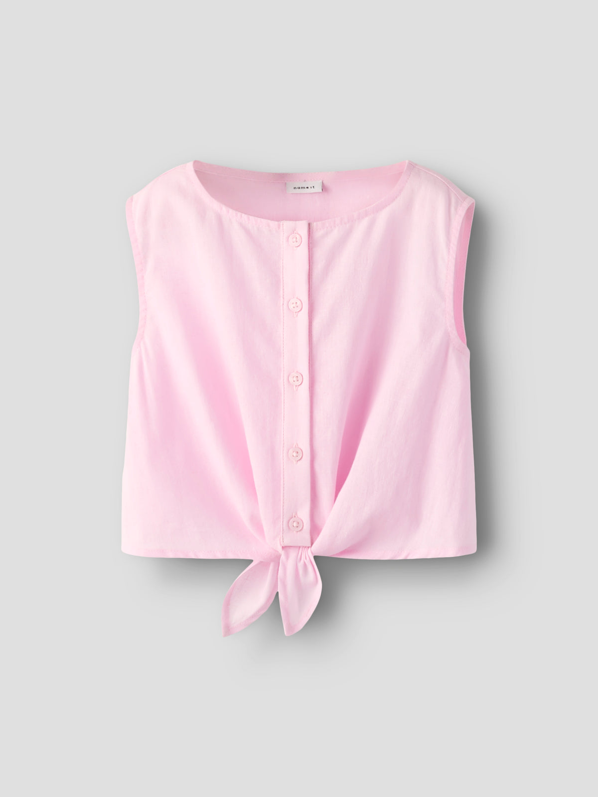 NMFFALINNEN TOP roze
