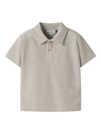 NMMFINTI TERRY POLO beige