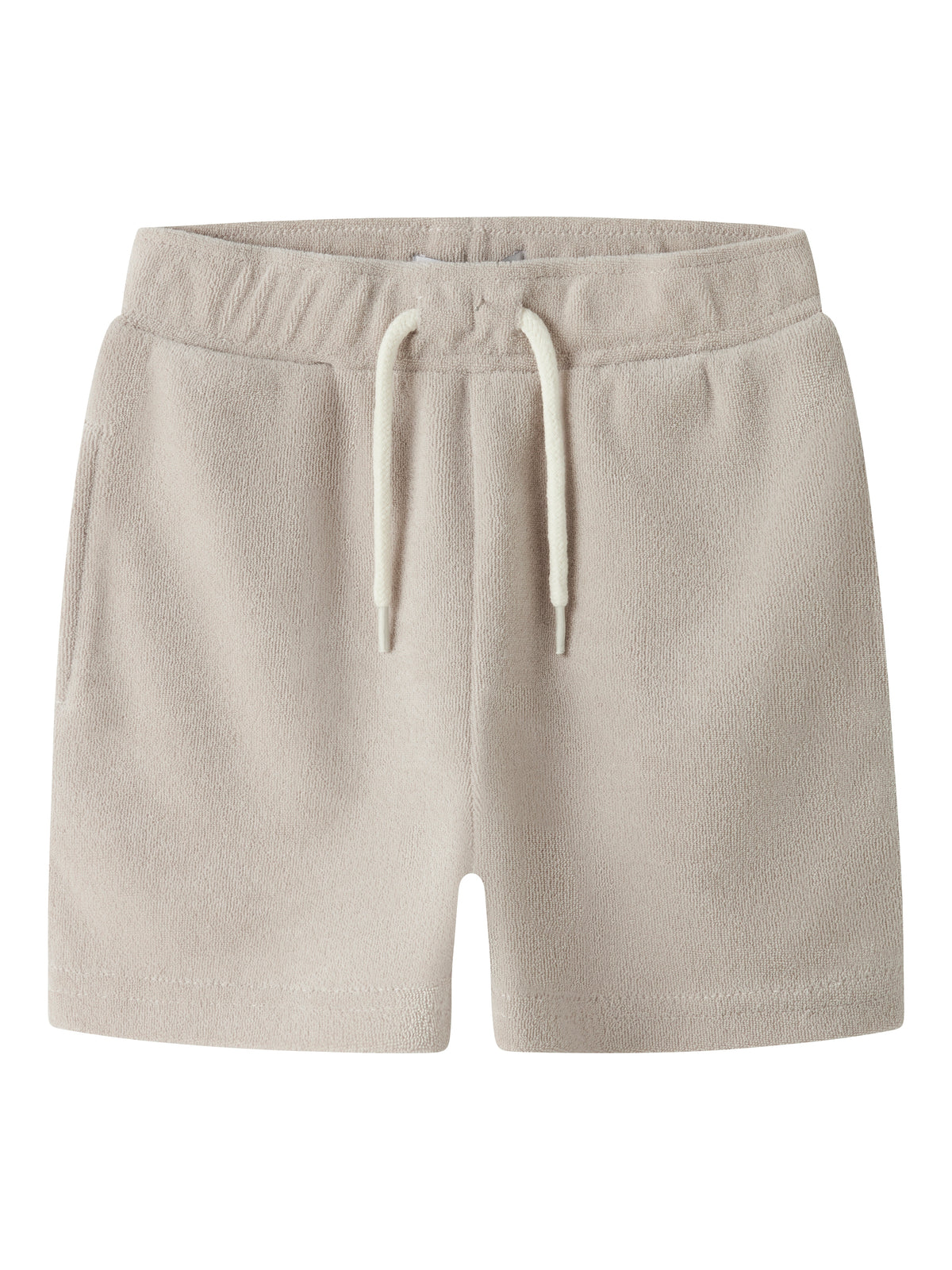 NMMFINTI  TERRY SHORTS beige