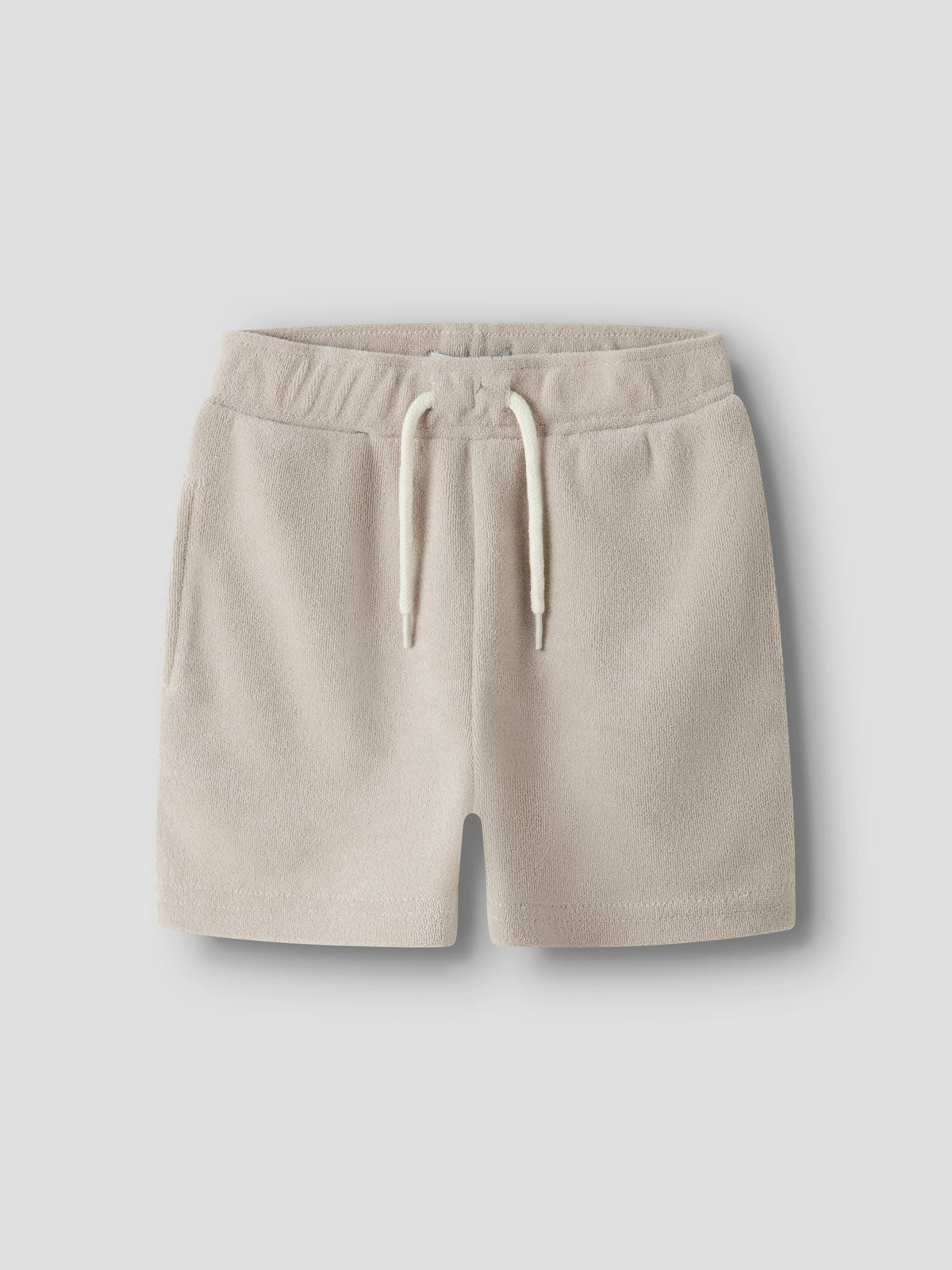 NMMFINTI  TERRY SHORTS beige