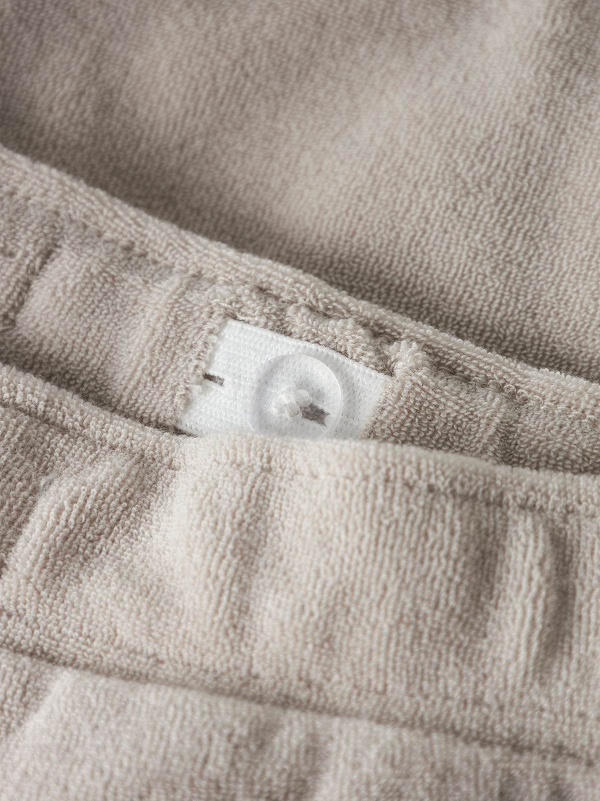 NMMFINTI  TERRY SHORTS beige