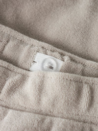 NMMFINTI  TERRY SHORTS beige