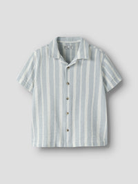 NKMFOKO SS NREG SHIRT licht blauw