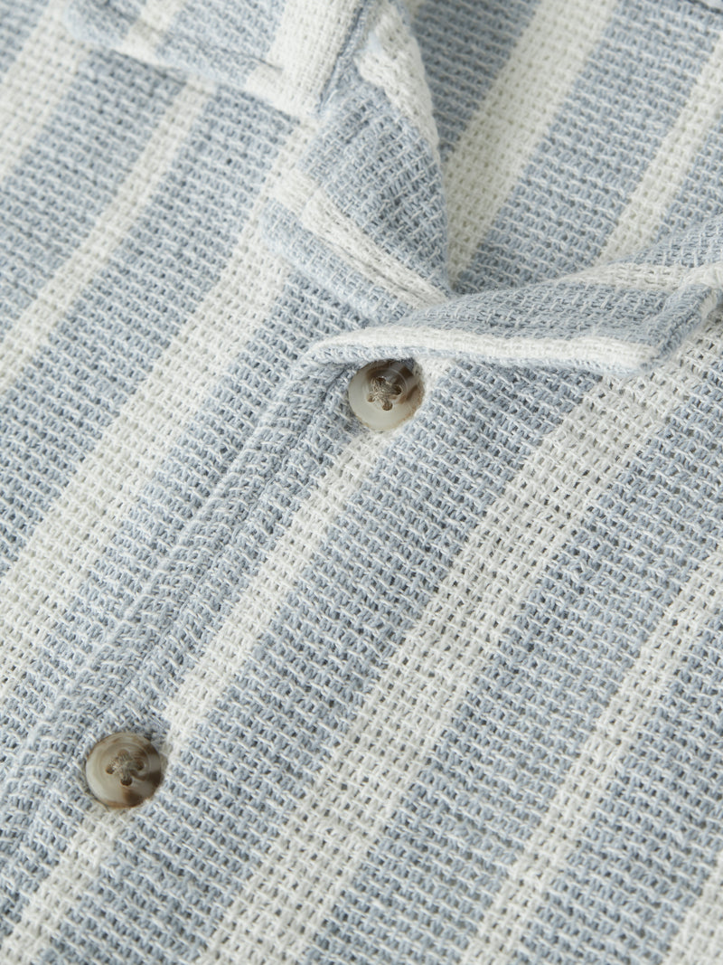 NKMFOKO SS NREG SHIRT licht blauw