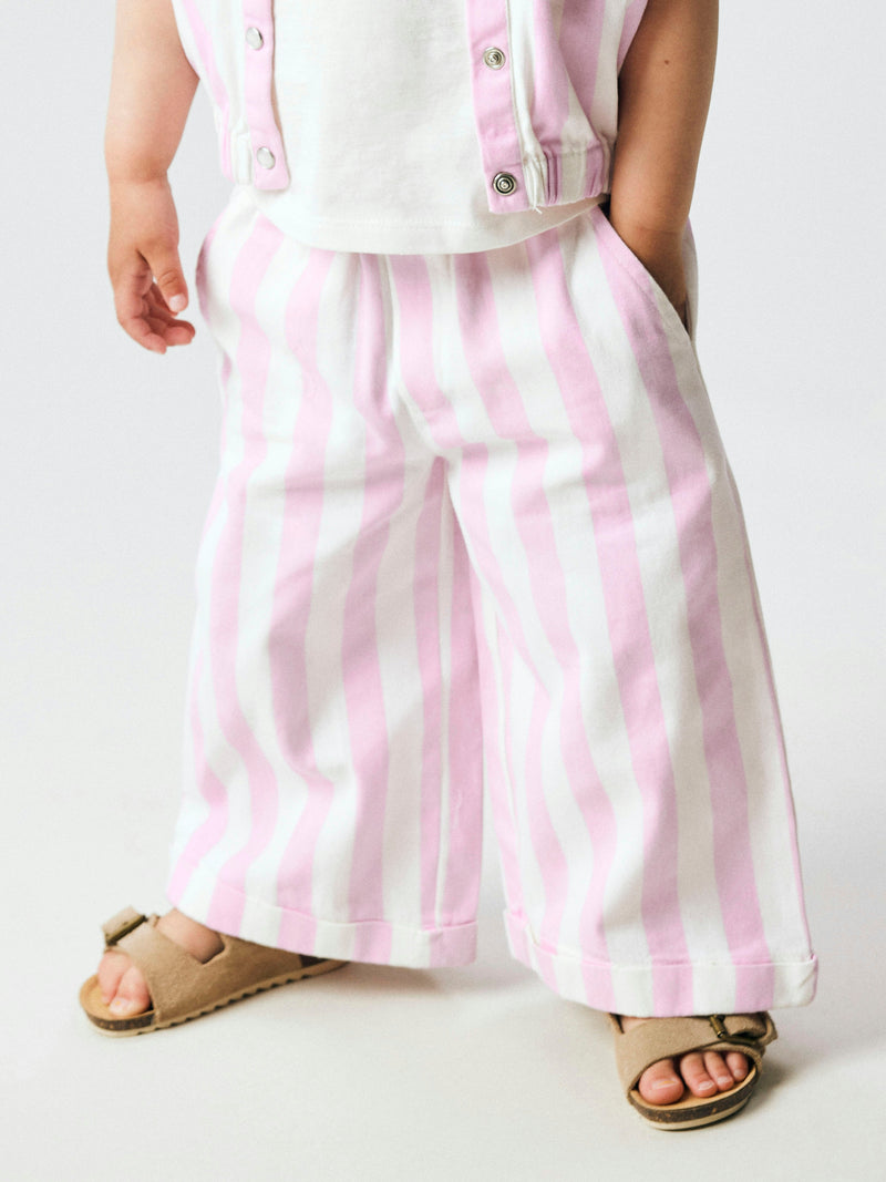 NMFFRIBA WIDE PANT roze