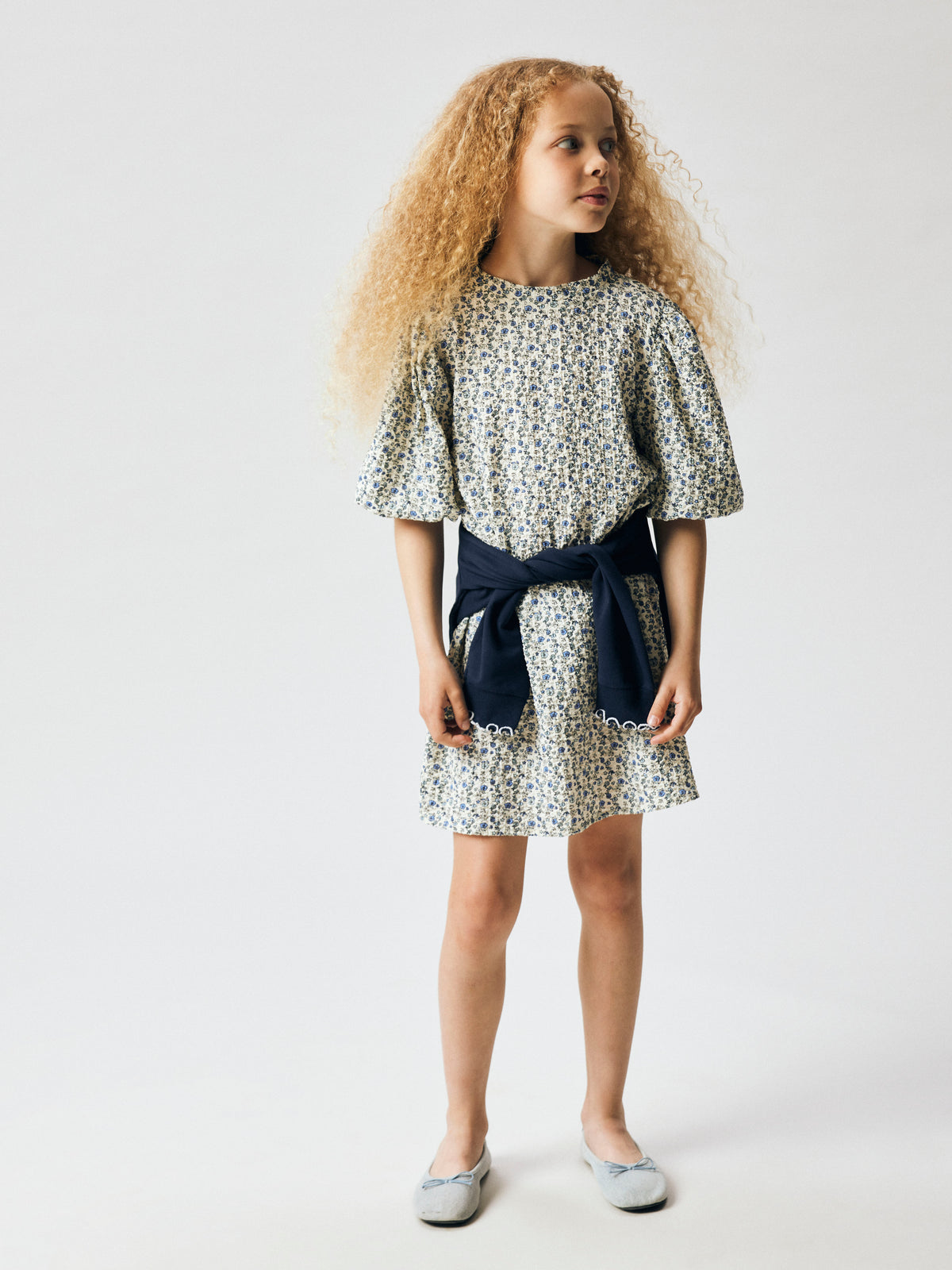 NKFFLEURA DRESS blauw