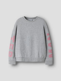 NKFNOKKI LS  SWEAT grijs