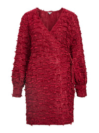 OBJDARIA DRESS rood