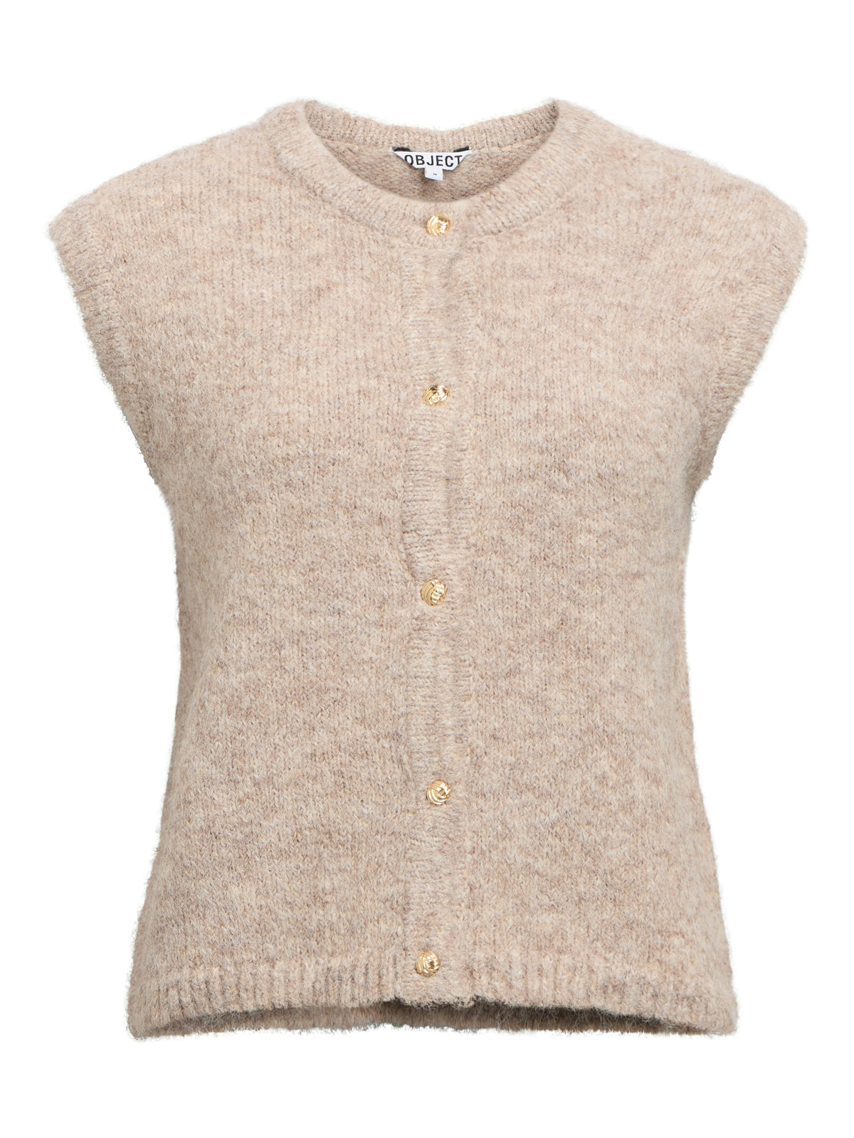 OBJSAGGIA WAISTCOAT beige