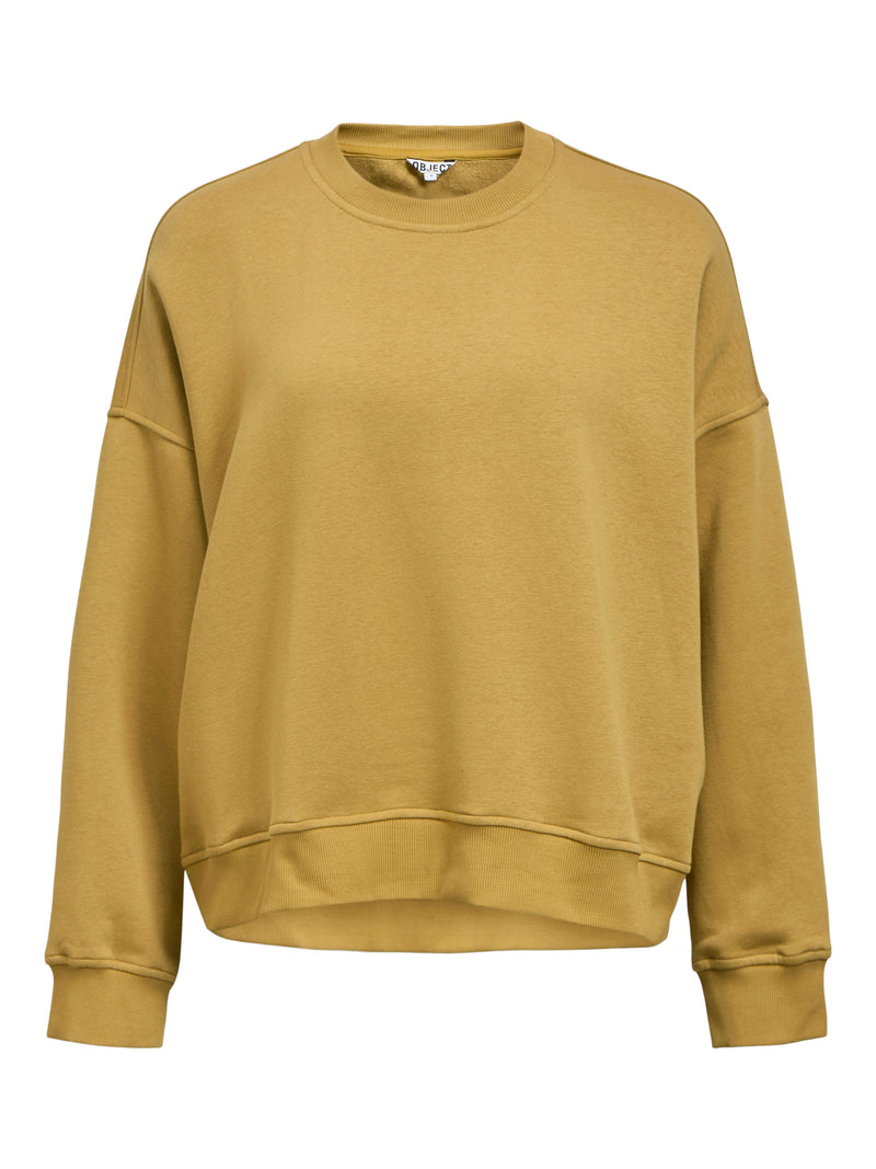 OBJARINA SWEATSHIRT olijf