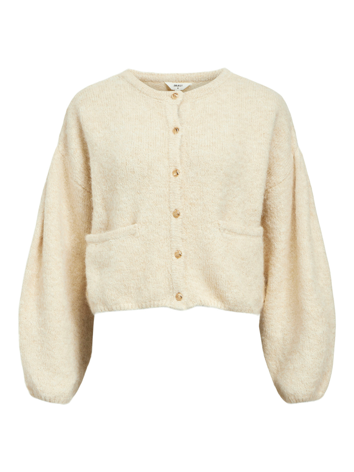 OBJSAGGIA  CARDIGAN beige