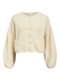 OBJSAGGIA  CARDIGAN beige