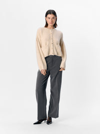OBJSAGGIA  CARDIGAN beige