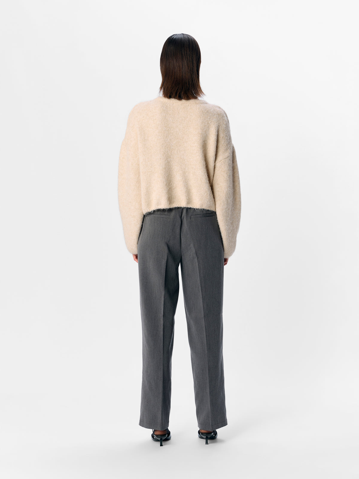 OBJSAGGIA  CARDIGAN beige