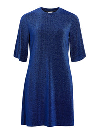 OBJFILIPA DRESS blauw