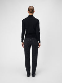 OBJTHESS  ROLLNECK zwart