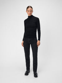 OBJTHESS  ROLLNECK zwart